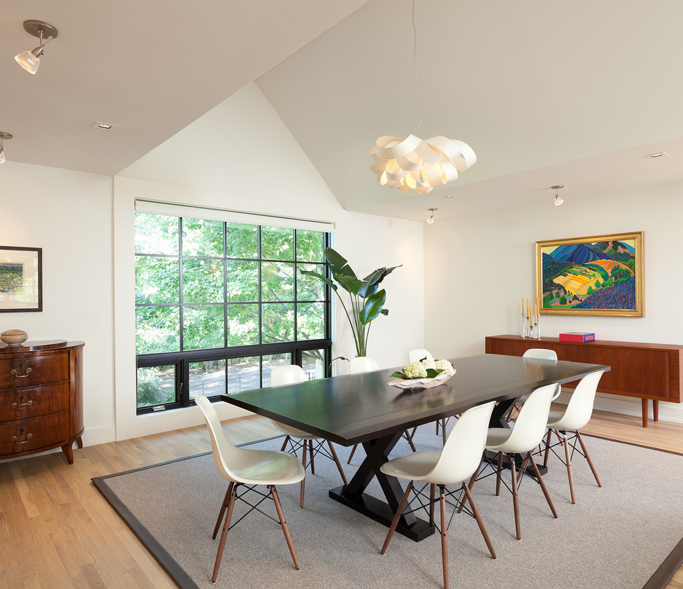 Example of a trendy dining room design in Minneapolis