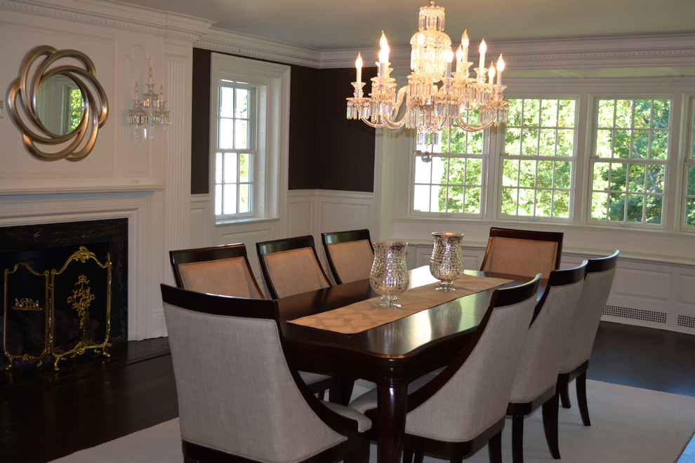 Hartford 1930 S Mansion Dining Room Transitional Dining Room New York By Pj And Company Staging And Interior Decorating