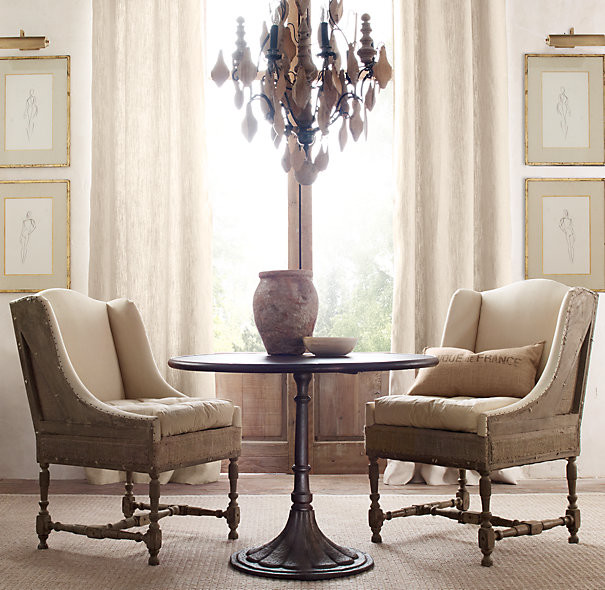 Head dining chairs Traditional Dining Room Houzz