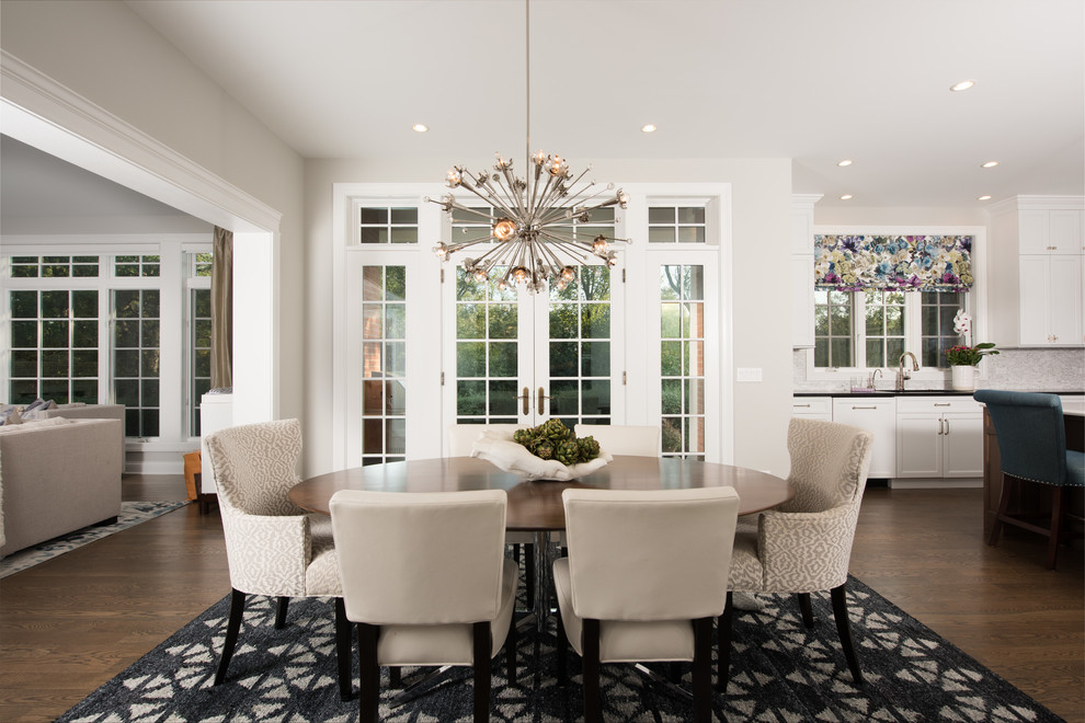 Hemphill Renovation Transitional Dining Room Chicago By A Perry Homes