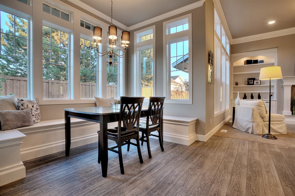 Hickories Model Home Traditional Dining Room Boise by Clark