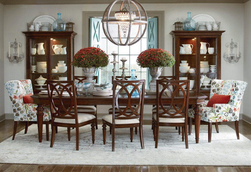 Design ideas for a contemporary dining room in Raleigh.