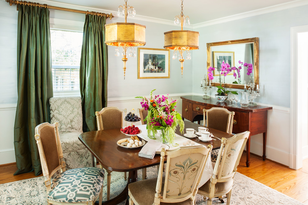 Transitional dining room photo in Richmond