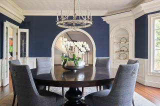 75 Beautiful Wallpaper Dining Room Pictures Ideas December 2020 Houzz