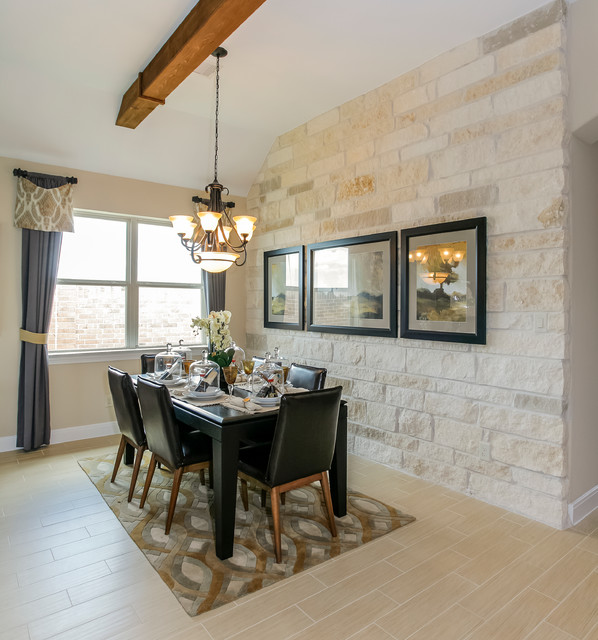 Houston, Texas Hidden Lakes Premier Mahogany Dining Room Dining