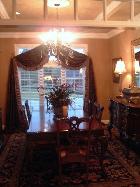Inspiration for a classic dining room in Charlotte.