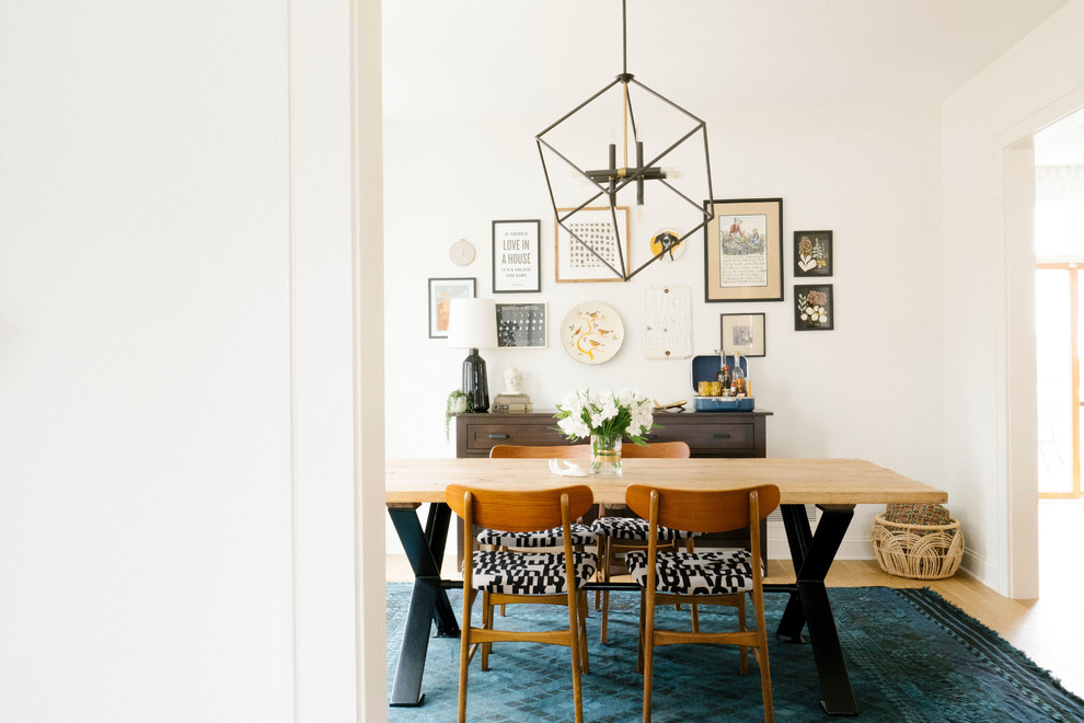 Inspiration for a scandi dining room in Minneapolis.