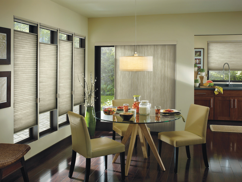 Hunter Douglas Shades Contemporáneo Comedor Chicago