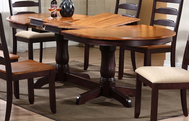 Double butterfly outlet leaf table