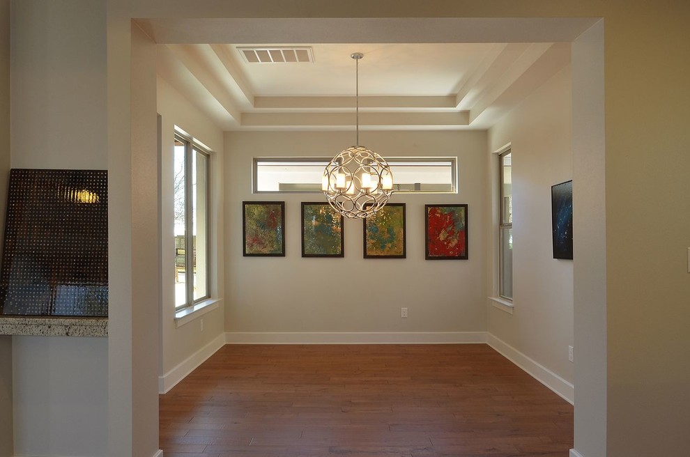 Indian Trail Contemporary Dining Room Austin by Lohr Homes Houzz