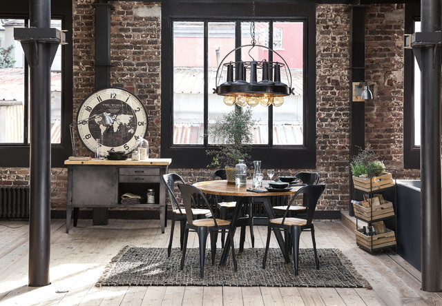 Industrial Dining Room London, Industrial Style Dining Room Decor