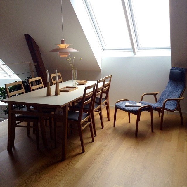 Dining room - scandinavian dining room idea in Other