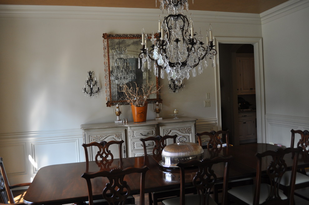 Ornate dining room photo in Raleigh