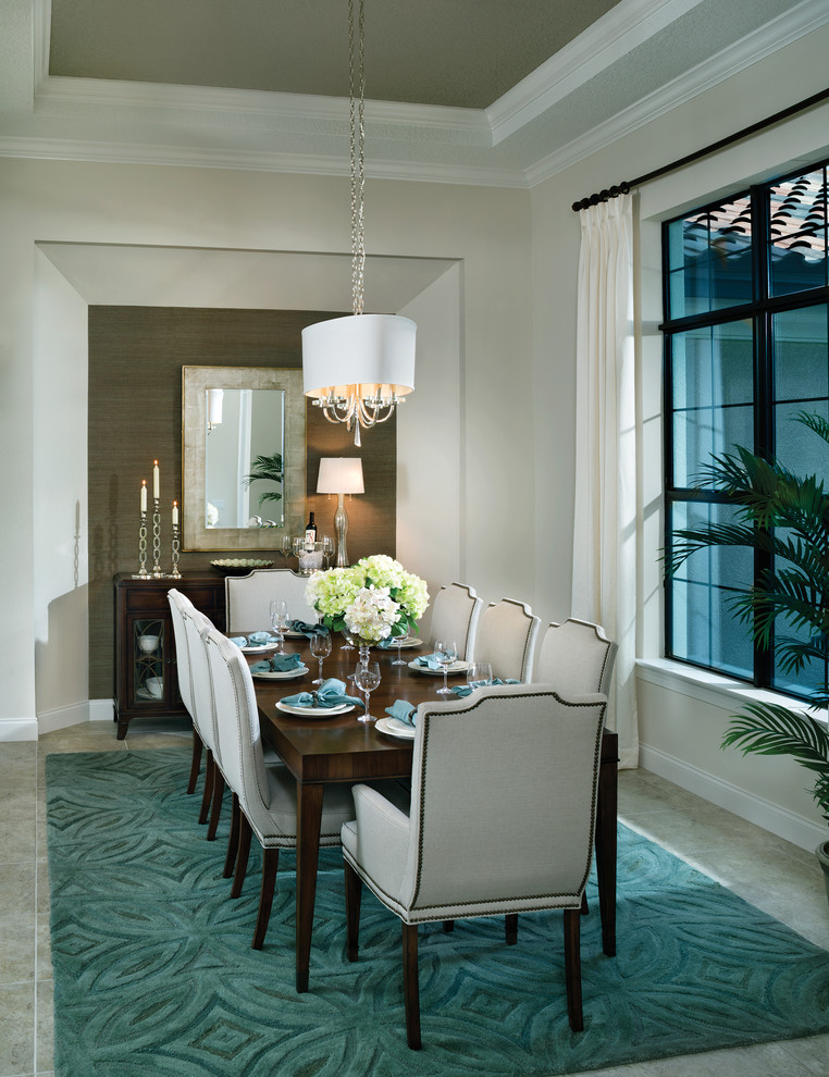 Interior design Coquina model home - Dining Room - Tampa - by Arthur