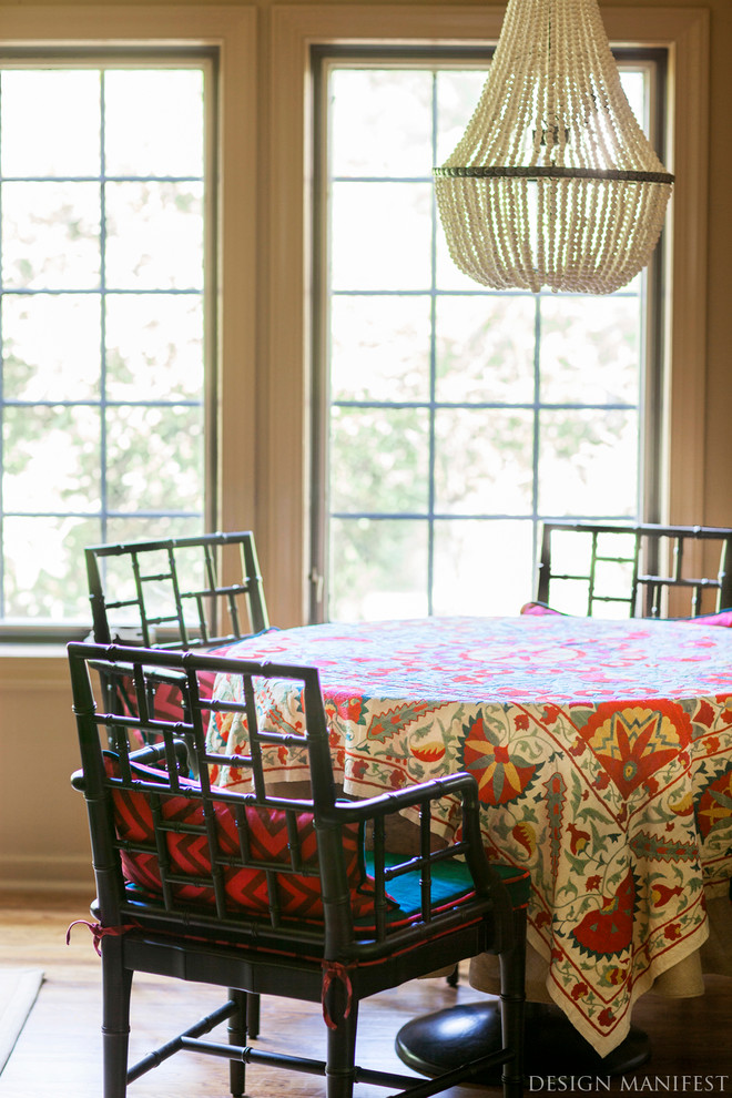 Inspiration for a bohemian dining room in Philadelphia.