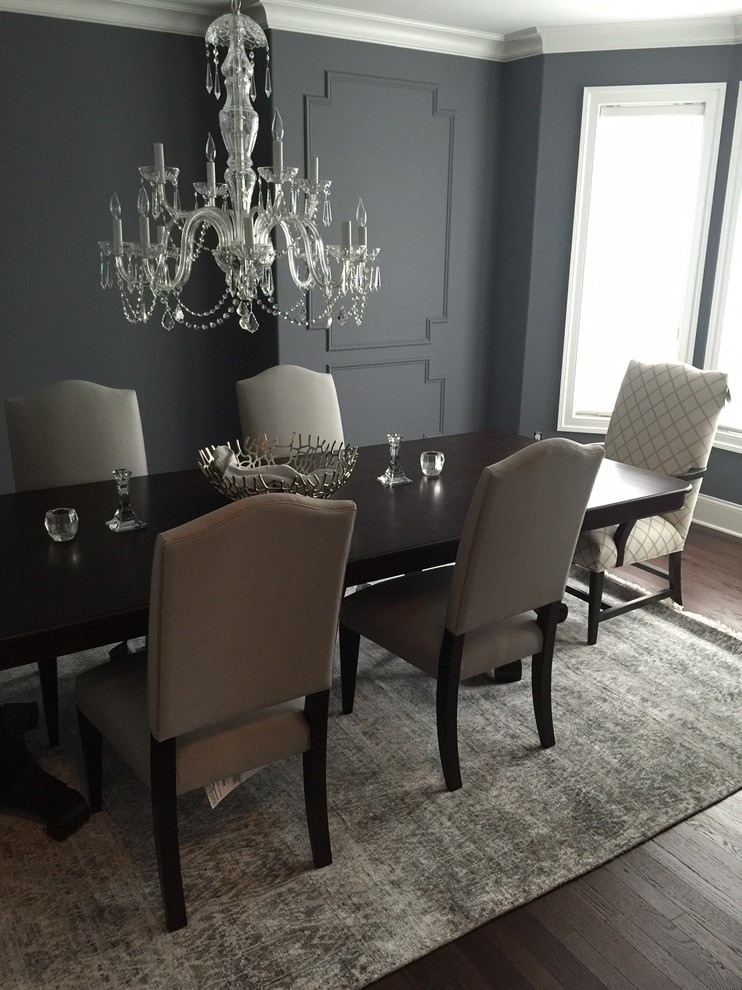 Interior Picture Frame Molding Modern Dining Room Baltimore by