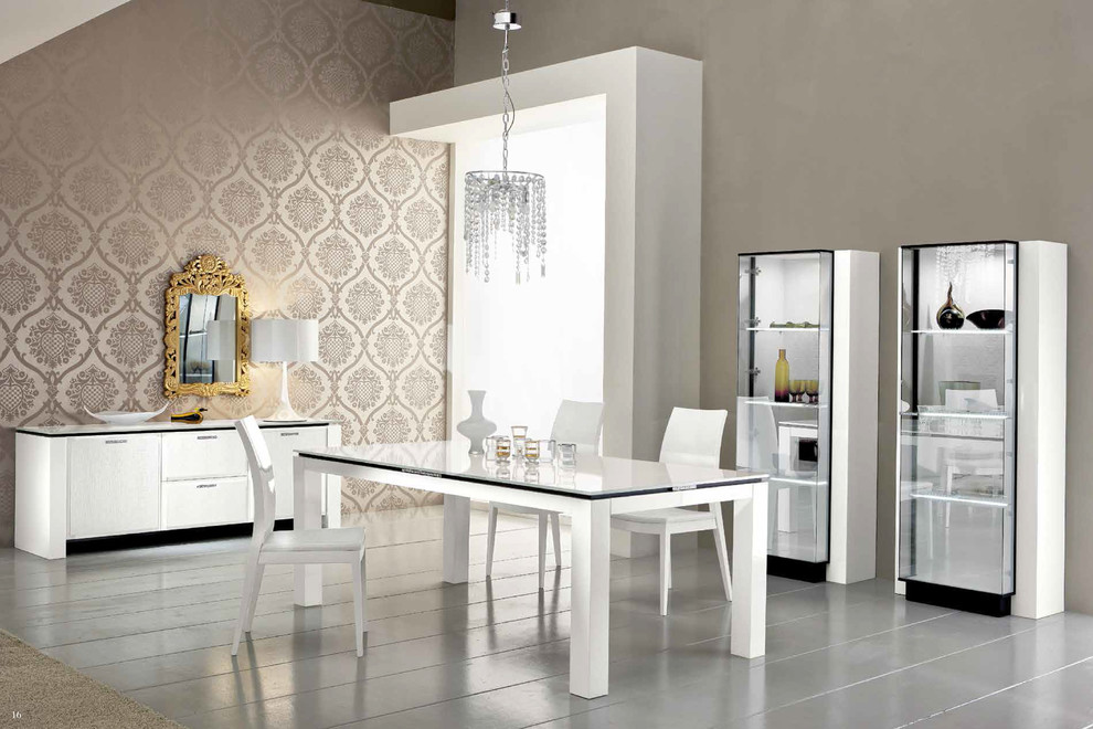 Modern Dining Room, Modern Italian Dining Room Sets