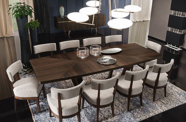 Italian Dining Table Set Accademia By, Contemporary Italian Dining Room Sets