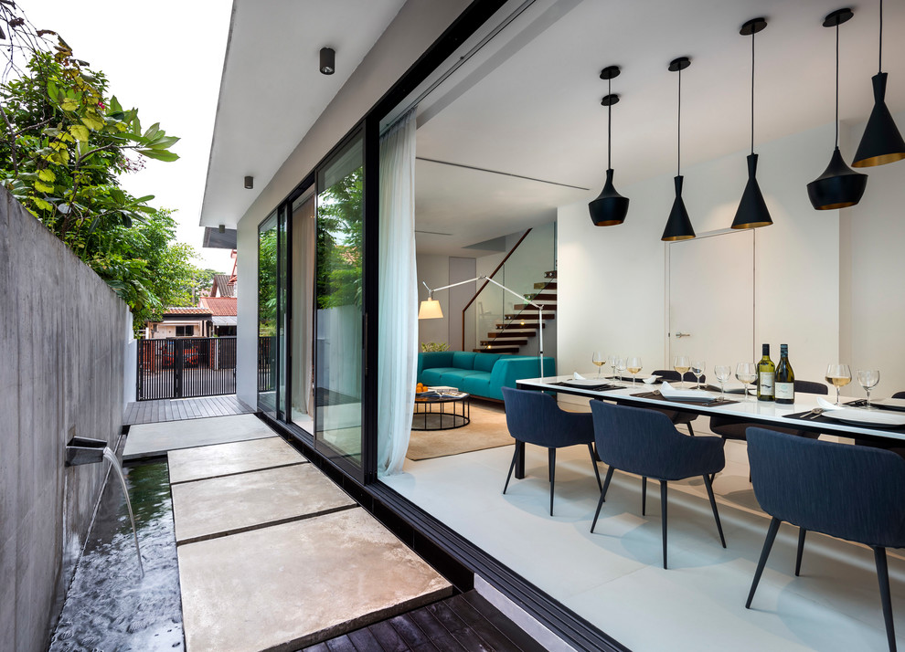 Jalan Pintau Contemporary Dining Room Singapore By Renaissance Planners Designers Pte Ltd - House Of Planners Pte Ltd Jalan Pintau Contemporary Dining Room Singapore By Renaissance Planners Designers Pte Ltd - House Of Planners Pte Ltd