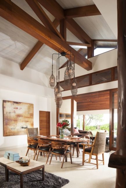 Design ideas for a nautical dining room in Hawaii.