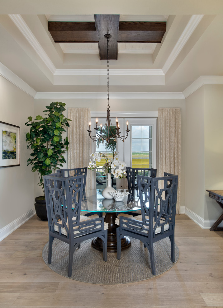 Key West Model Home at Naples Reserve - Tropical - Dining Room - Miami