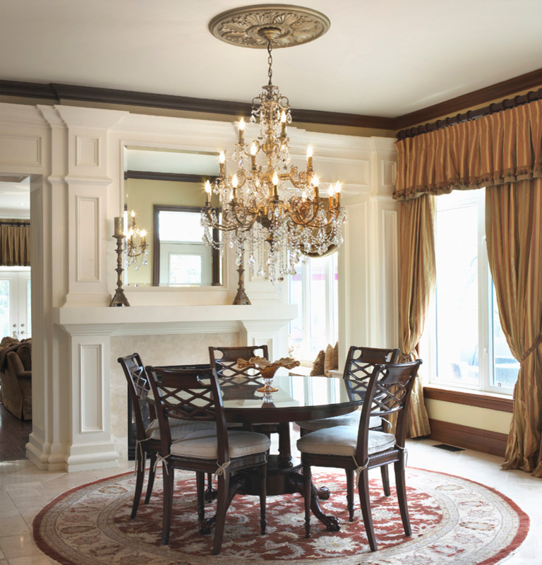 Classic dining room in Toronto.