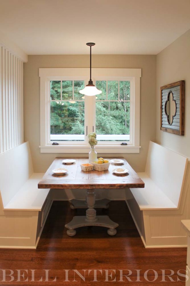 Kitchen Banquette, Dinette - Farmhouse - Dining Room - Minneapolis - by ...