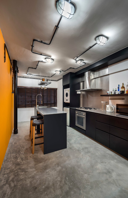 3 Hdb Flats With Semi-Open Concept Kitchen Designs | Houzz