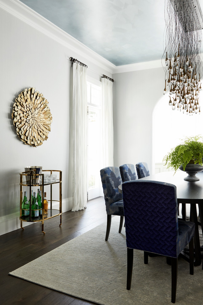 Inspiration for an eclectic dining room remodel in Sydney