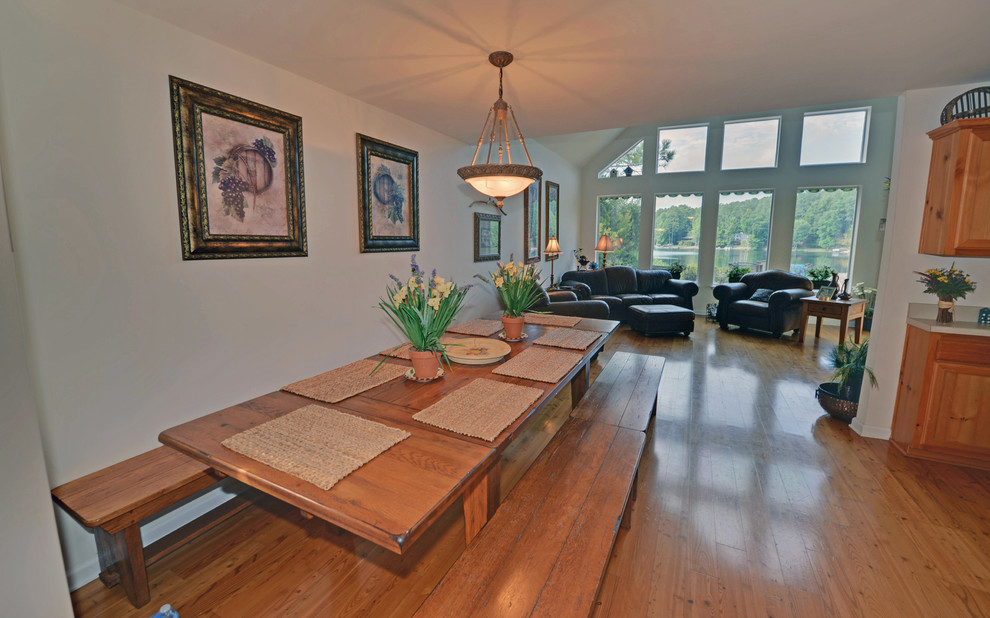 Lake Arrowhead Custom Homes Waleska Modern Dining Room Atlanta by Envision 