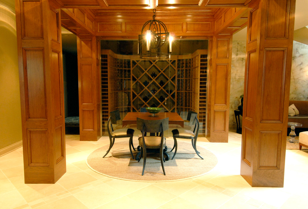 Inspiration for a timeless dining room remodel in Indianapolis