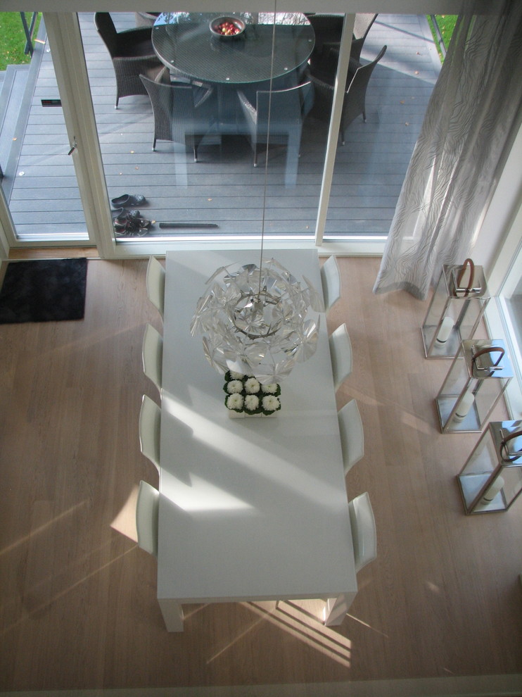 Источник вдохновения для домашнего уюта: столовая в стиле модернизм