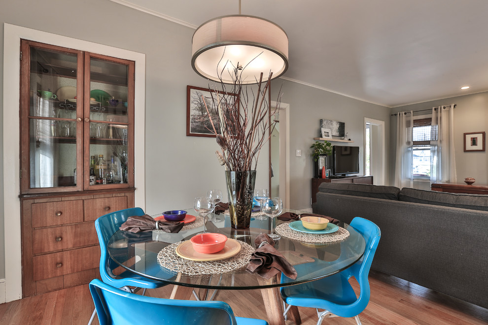 Great room - traditional great room idea in Boston