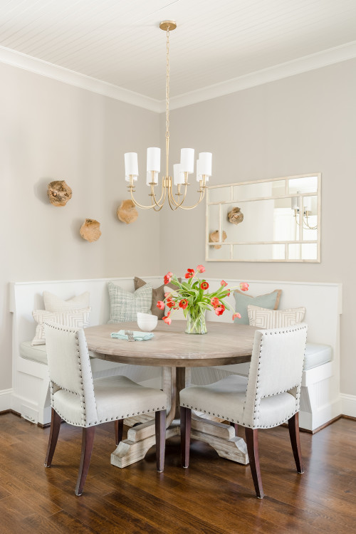 A breakfast nook is an inviting area in your kitchen that you and your family could enjoy a good breakfast, or have peaceful meal
