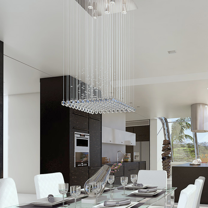 Inspiration for a dining room remodel in Miami