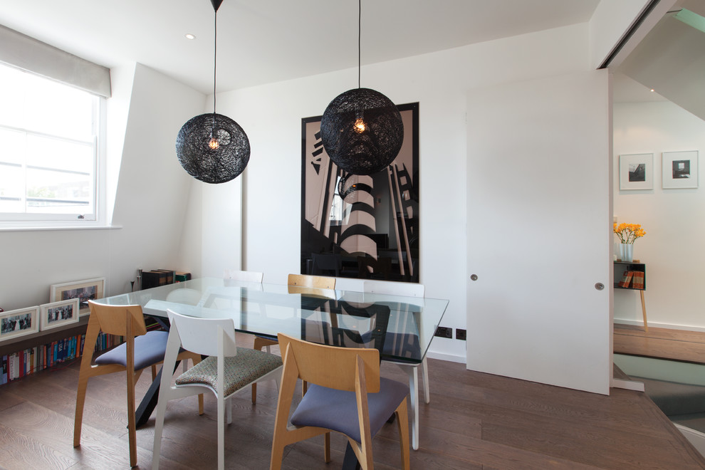 Linden Gardens, Notting Hill, London, W2 Modern Dining Room