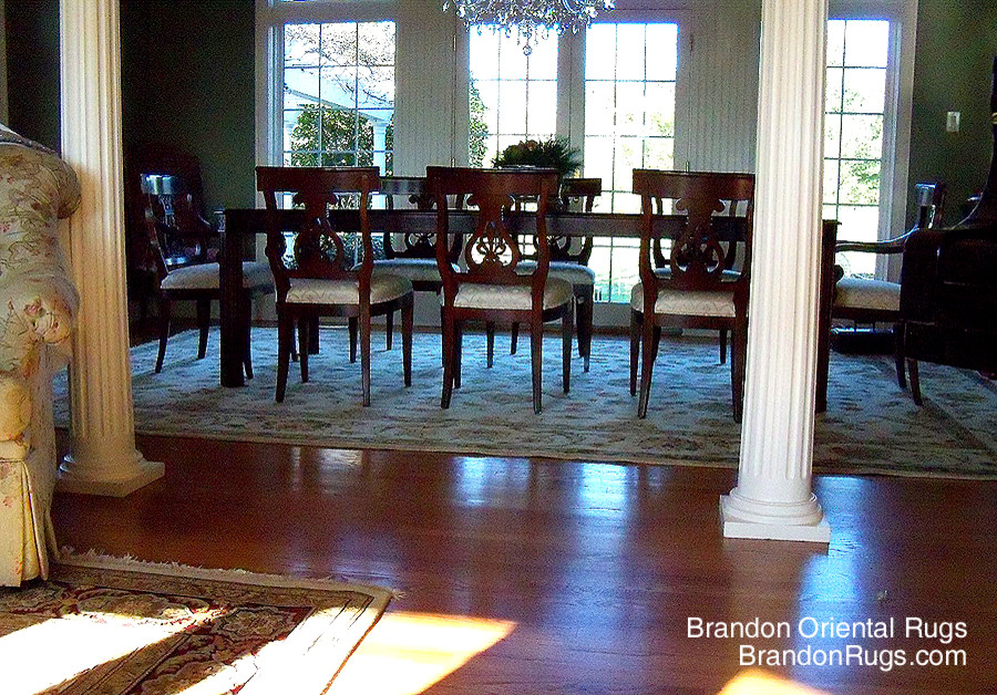Living Room/Dining Room Oriental Rug Combination for Newtown, PA home