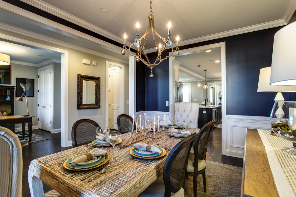 Inspiration for an eclectic dining room remodel in Nashville