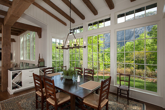 Photo of a farmhouse dining room in Other.