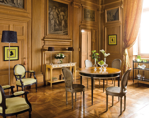 フランスの家具ブランド GRANGE 書斎椅子 デスクチェア ヴィンテージ