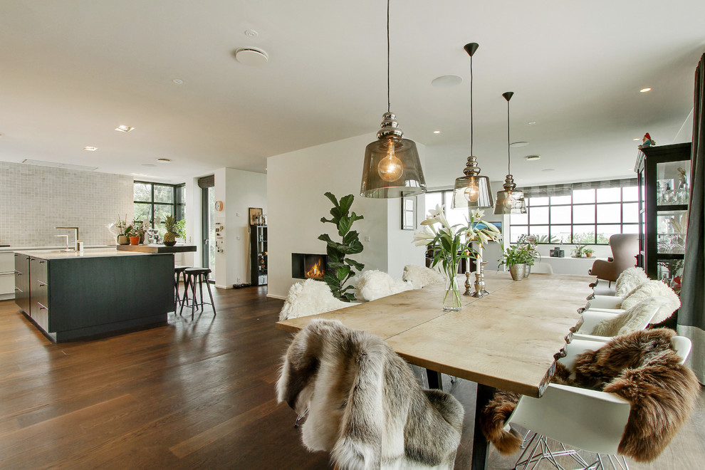 Scandi dining room in Wiltshire.