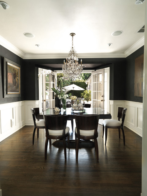 Luxe West Hollywood Residence - Klassisch - Esszimmer - Los Angeles