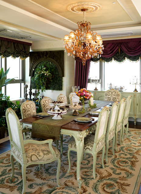 View of Luxury Penthouse | Korea - Traditional - Dining Room - New York - by ...
