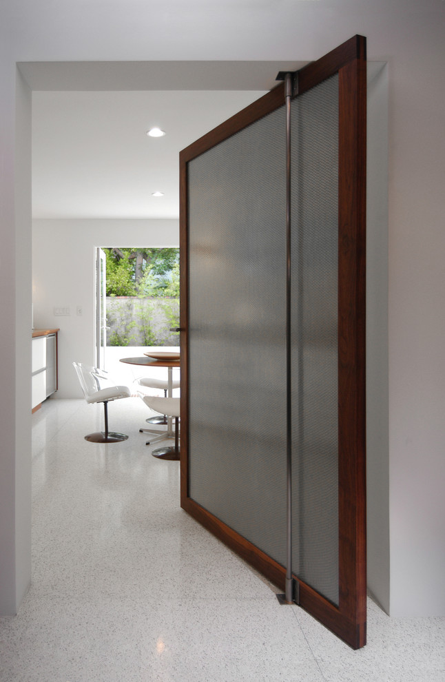 Modern dining room in San Francisco.