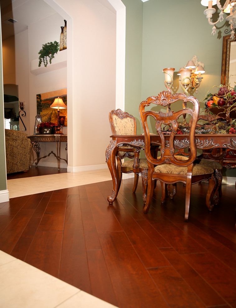 Maple Engineered Hardwood Flooring - Traditional - Dining Room - Other