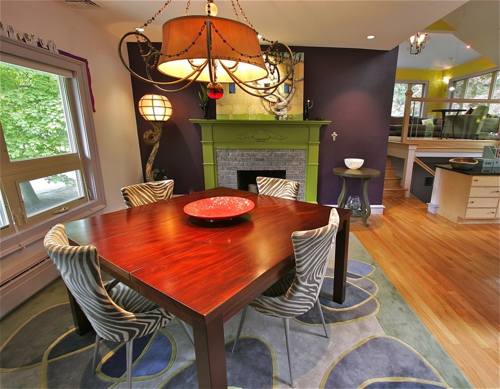 Melissa Z Interior Designs Contemporary Dining Room Boston by