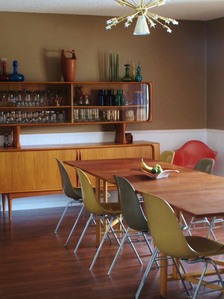 Стильный дизайн: столовая в стиле модернизм - последний тренд