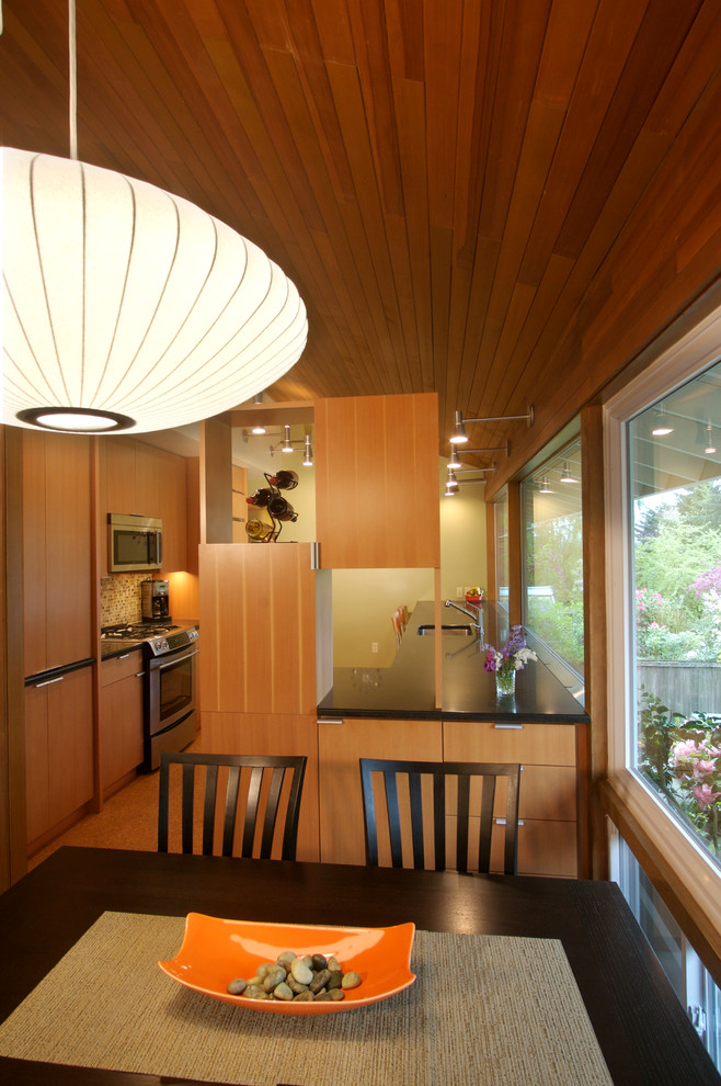 Mid-Century Modern Kitchen - Midcentury - Dining Room - Seattle - by ...