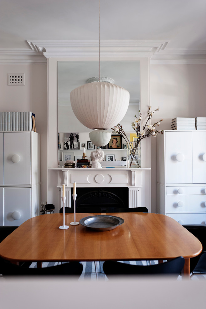 Inspiration for a scandi dining room in Sydney.
