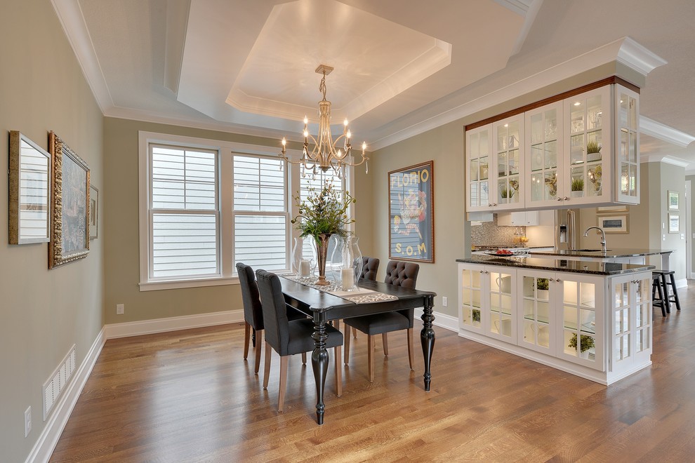 Minneapolis Custom Home Transitional Dining Room Minneapolis by